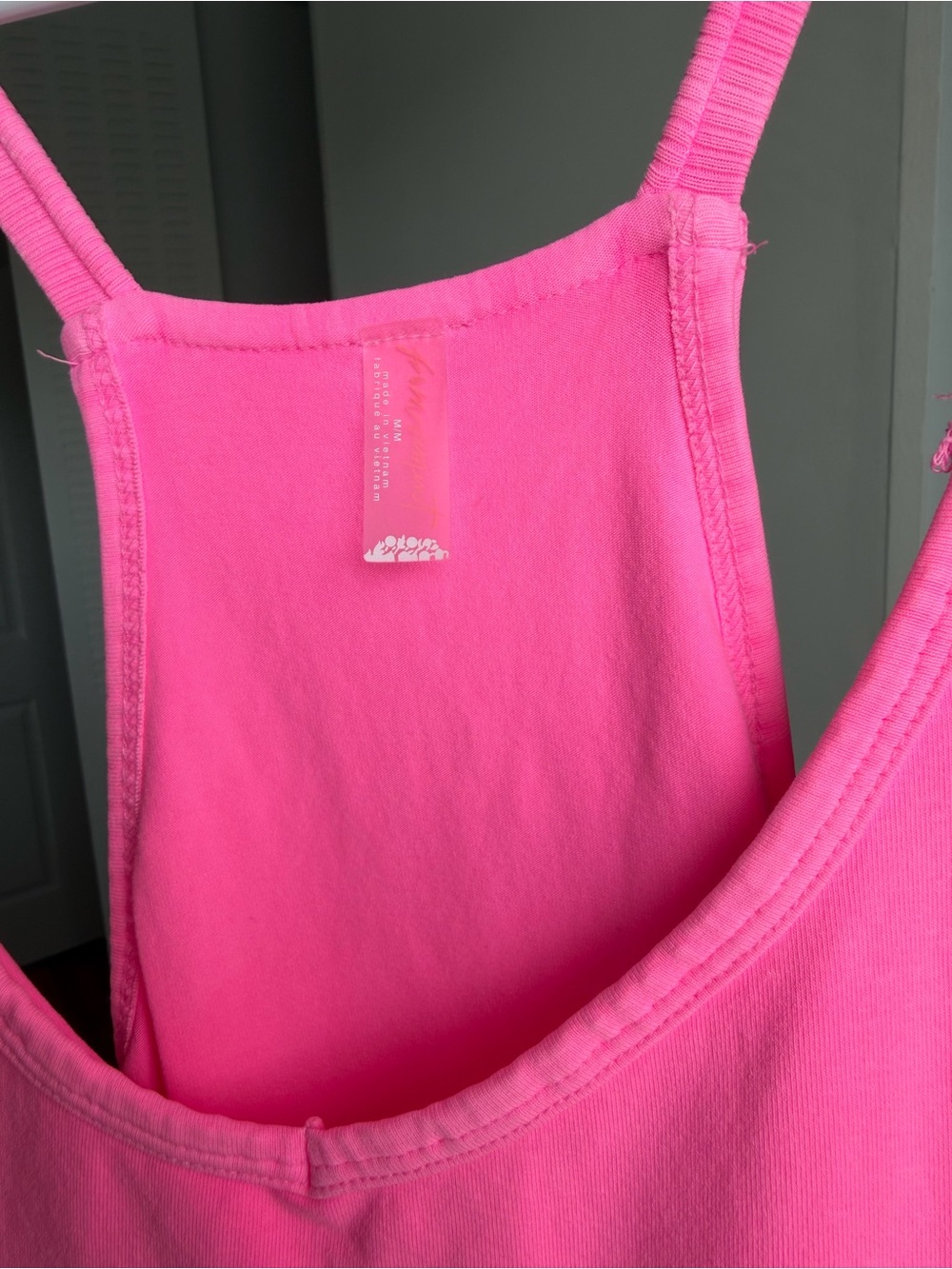 FP Movement by Free People Hot Shot Mini Dress in Hot Pink - Picture 3 of 3